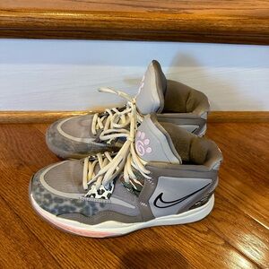Nike Kyrie Infinity, Leopard Camo, Women’s size 7.5/Kid’s size 6